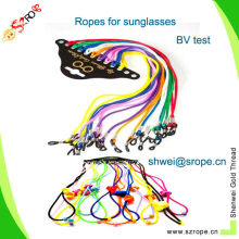 colored 3mm round rope lanyard/sunglasses rope